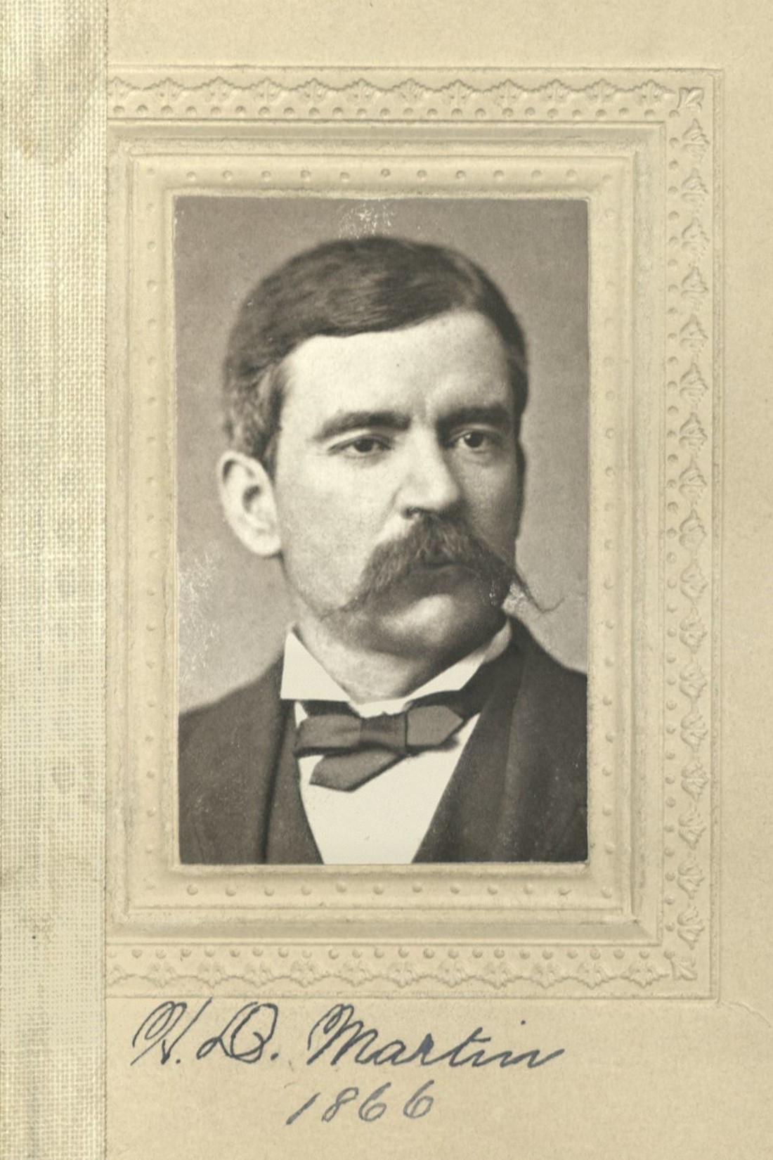 Member portrait of Homer D. Martin